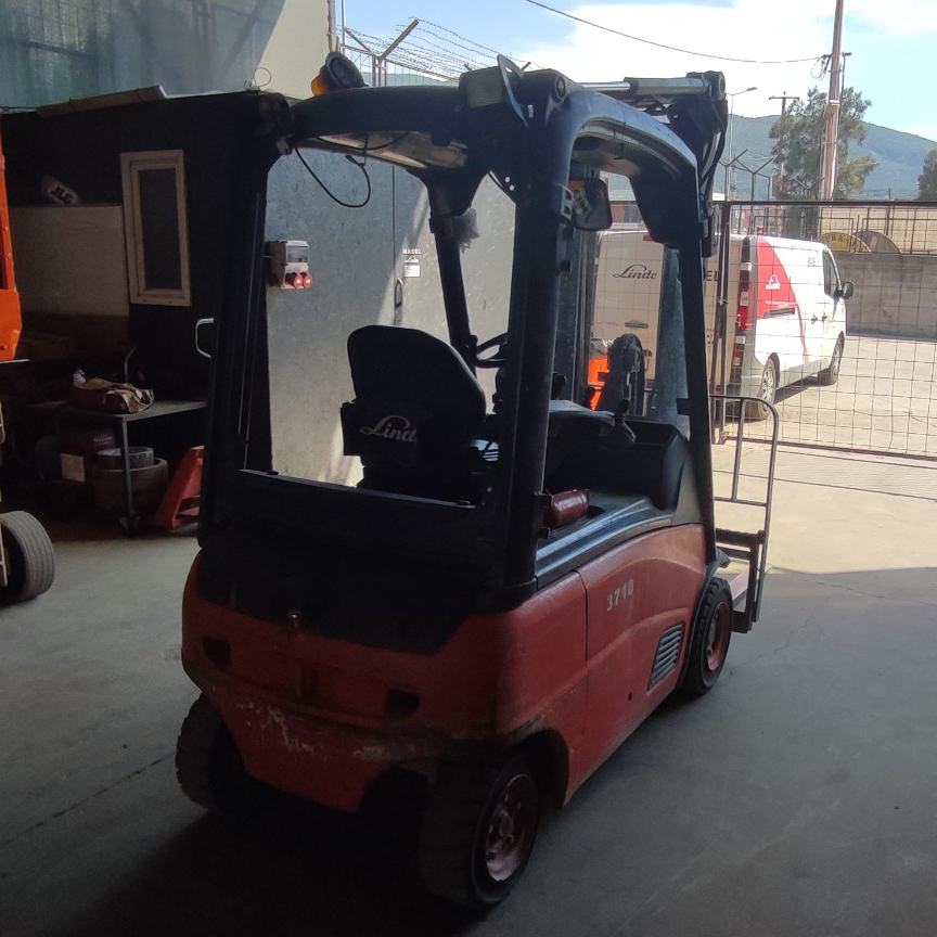 LINDE E16P-386 Elektrikli Forklift (F1.3710)