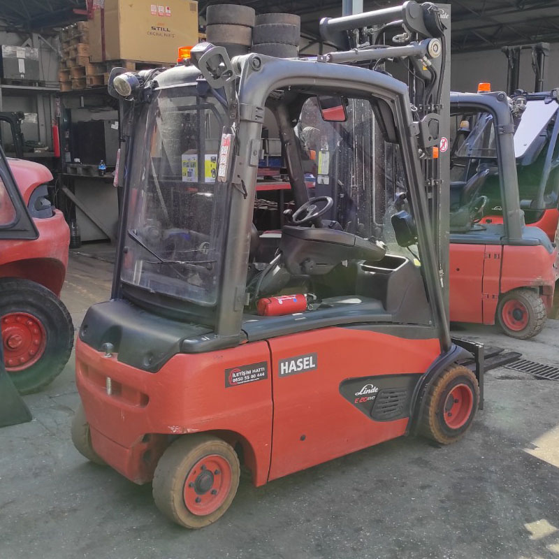 LINDE E20PL-386-02 Elektrikli Forklift (F1.5397)