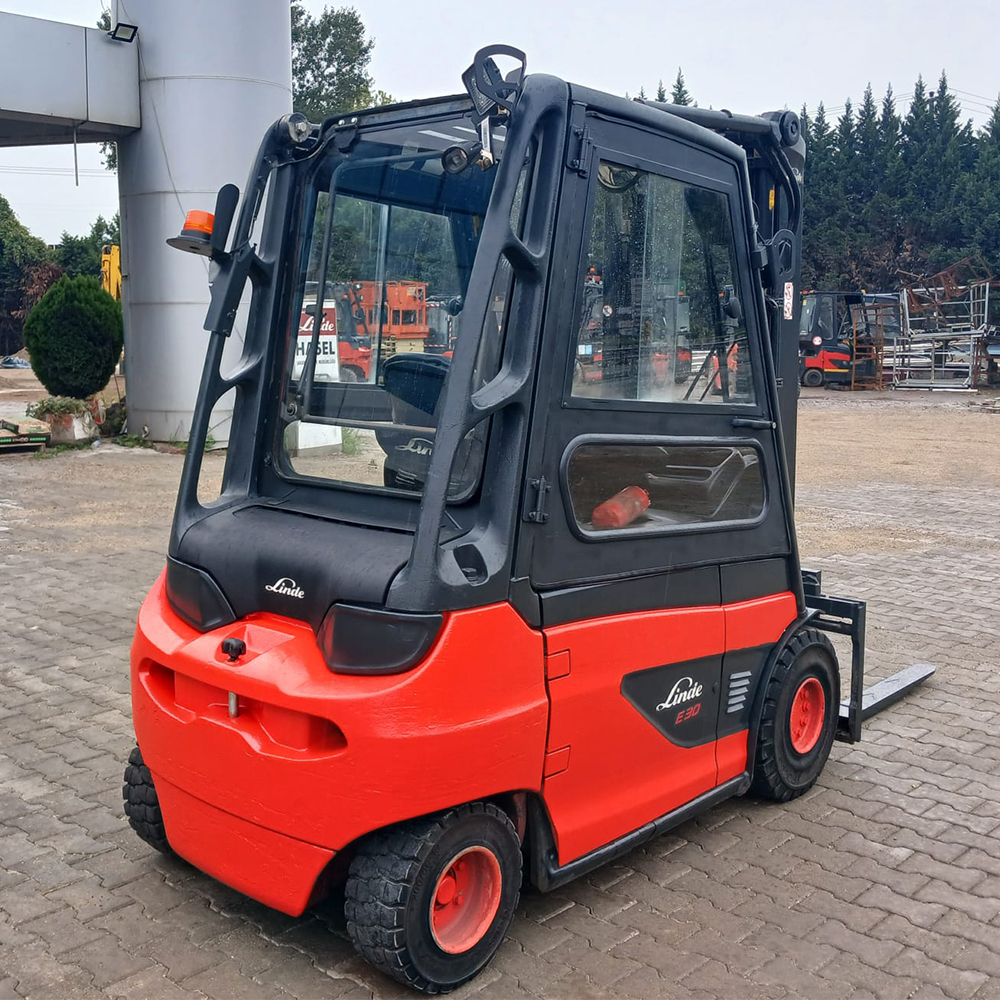 LINDE E30-387 Elektrikli Forklift (F1.6043)