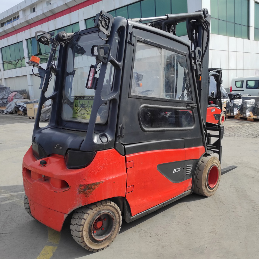 LINDE E35L-387 Elektrikli Forklift (F1.6072)