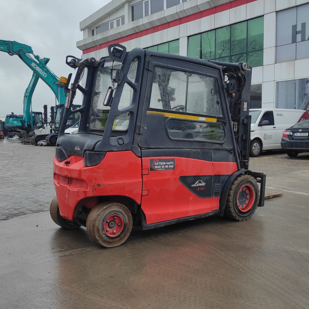LINDE E50/600L-388 Elektrikli Forklift (F1.6088)