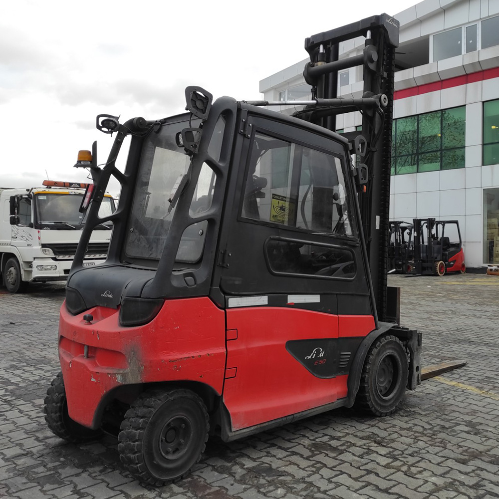 LINDE E50/600HL-388 Elektrikli Forklift (F1.6111)
