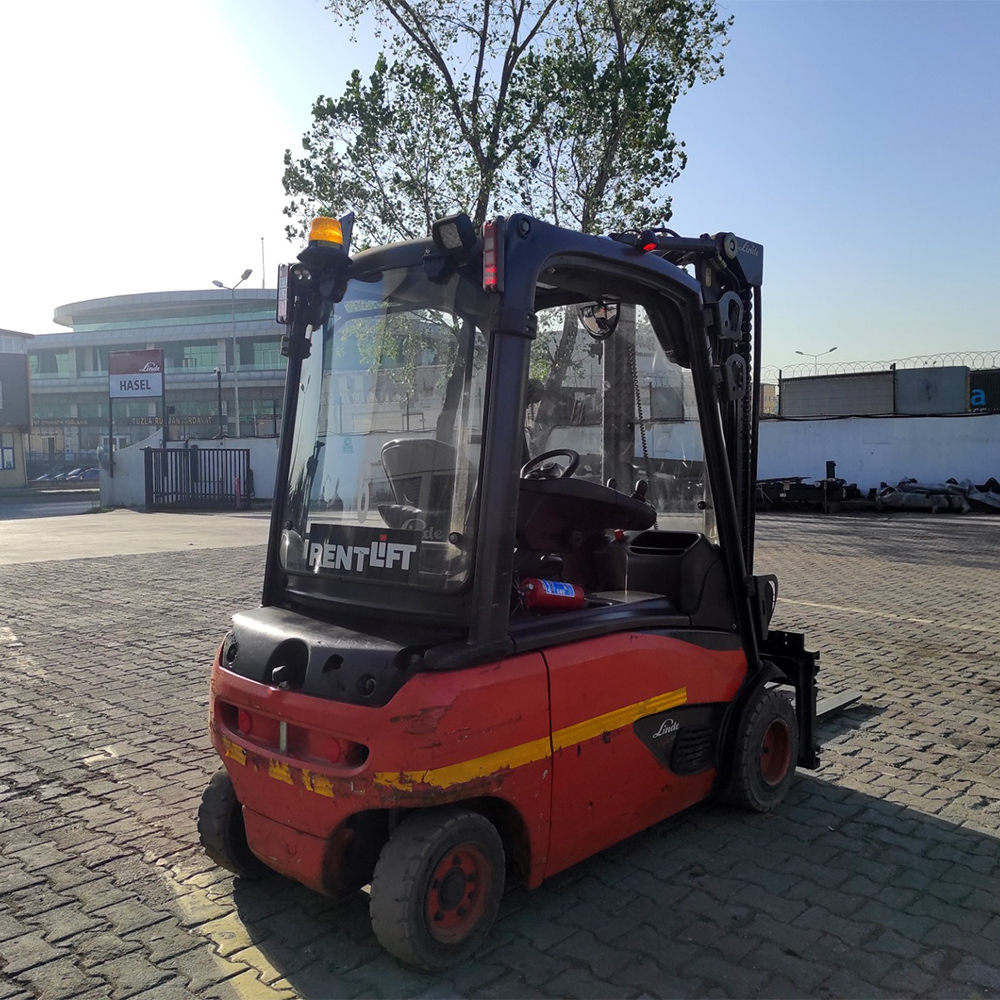 LINDE E20PL-386 Elektrikli Forklift (F1.6303)
