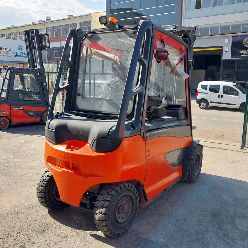LINDE E50HL-388 Elektrikli Forklift (F1.6313)