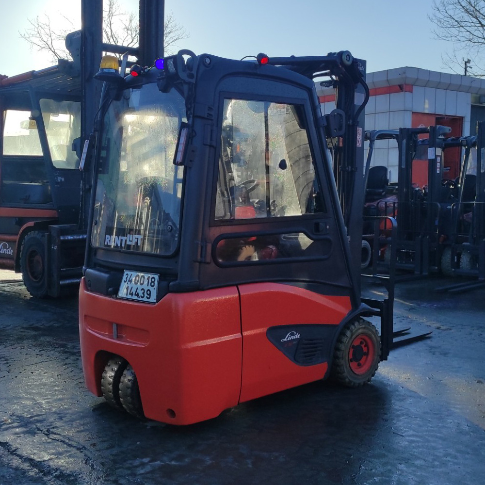 LINDE E16C-386 Elektrikli Forklift (F1.6419)