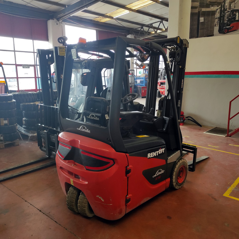 LINDE E16C-1275 Elektrikli Forklift (F1.8033) [OPS]